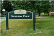 Sampson Park Sign