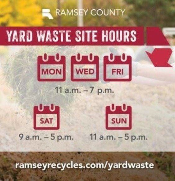 Yard waste hours