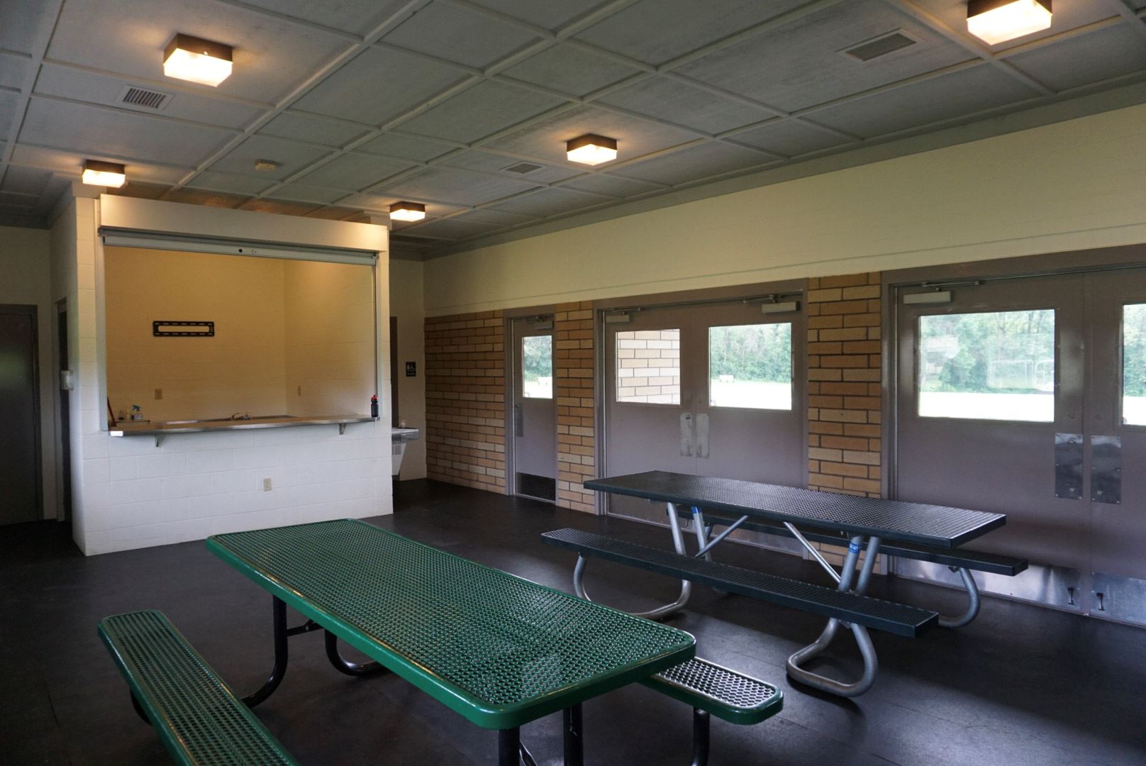 Cummings Park Pavilion Kitchen and Indoor Space