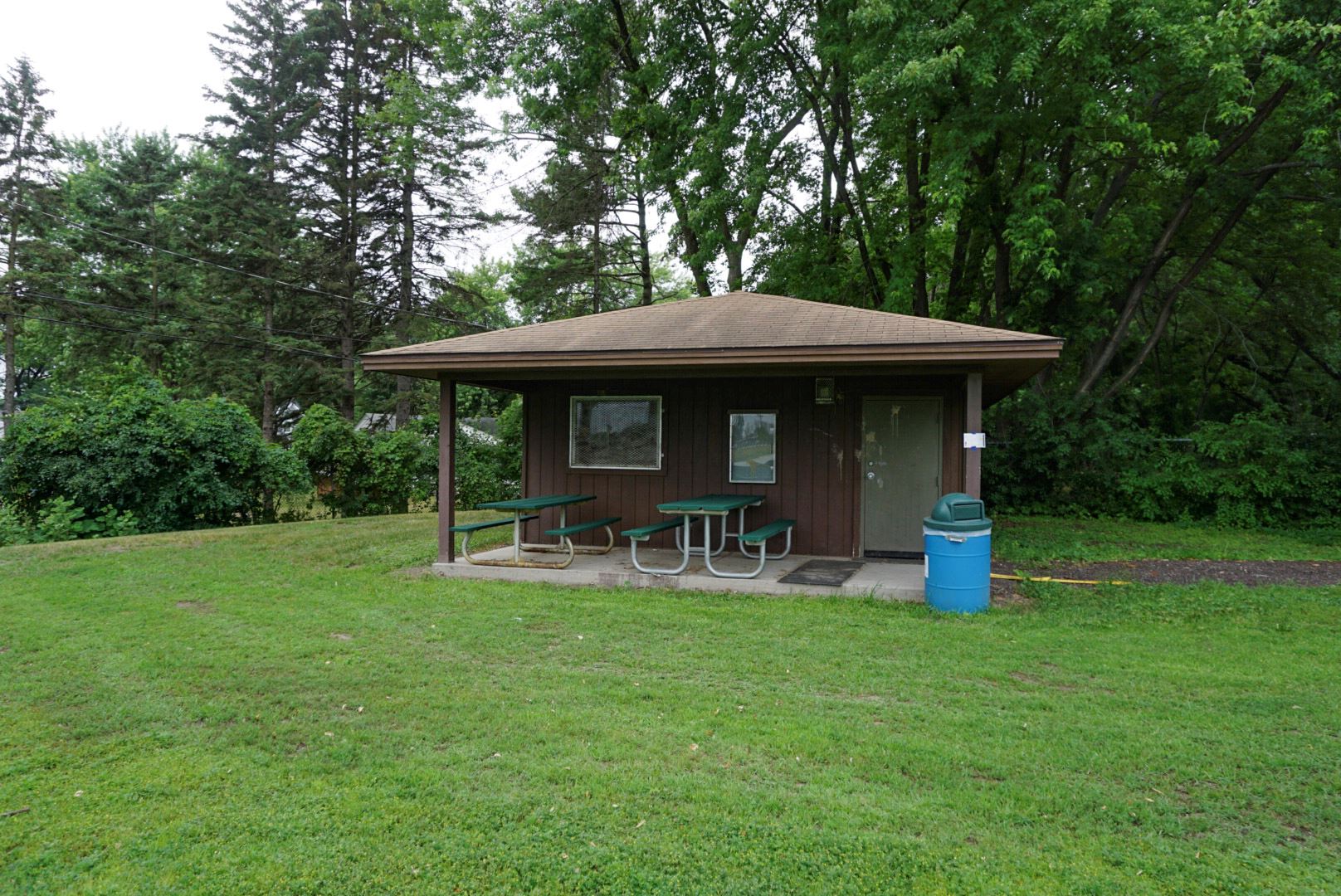 Freeway Park Warming House in the Summertime