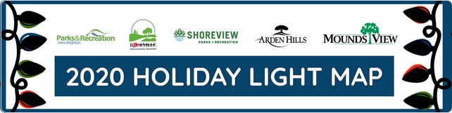 Holiday Light Map Image